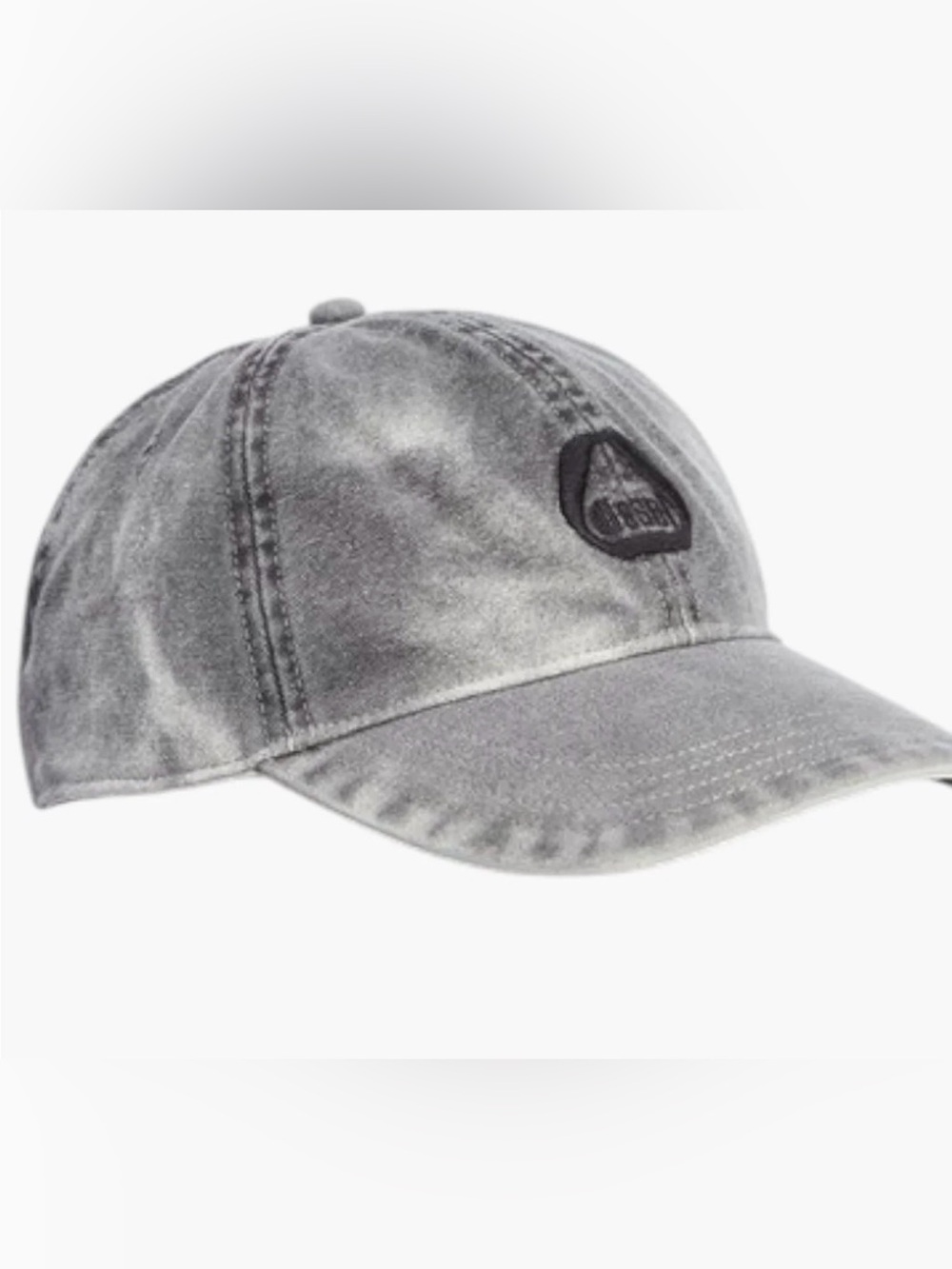 Diesel Washed Gray Logo Cap